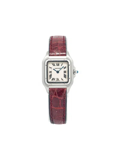 Pre-owned Cartier  Panthère 22mm In White