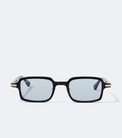 Cartier Première De  Rectangular Sunglasses In Blue