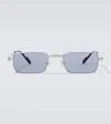 Cartier Première De  Rectangular Sunglasses In Blue
