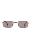 Cartier Première De  Sunglasses In Black