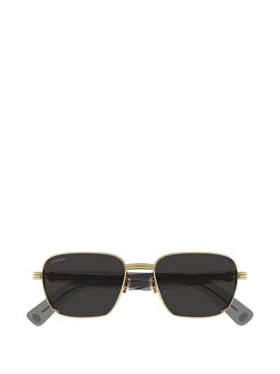 Cartier Première De  Sunglasses In Gold