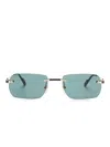 Cartier Première De  Sunglasses In Schwarz
