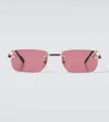 Cartier Exception Sonnenbrille In Gold