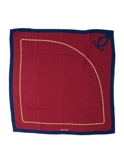 Pre-owned Cartier Printed Scarf In Black