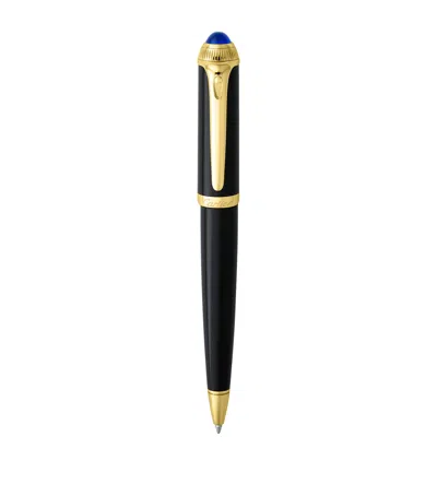 Cartier R De  Ballpoint Pen In Black