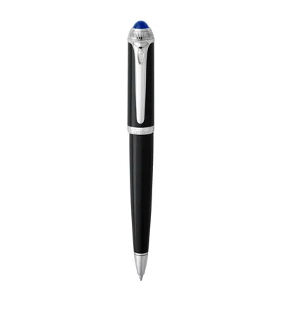 Cartier R De  Ballpoint Pen In Blue