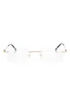 Cartier Ct0349o Glasses In 金色