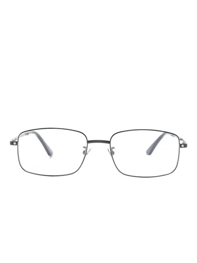 Cartier Rectangle-frame Glasses In Metallic