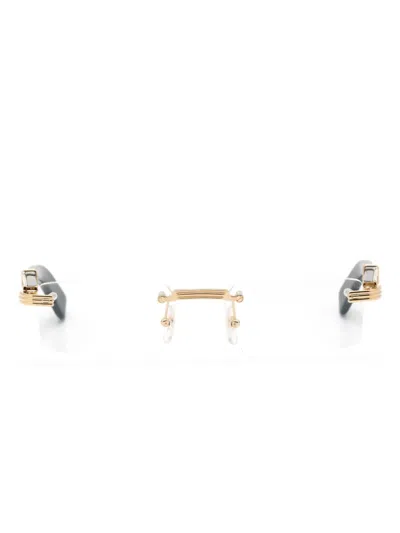 Cartier Rectangle-frame Glasses In Black