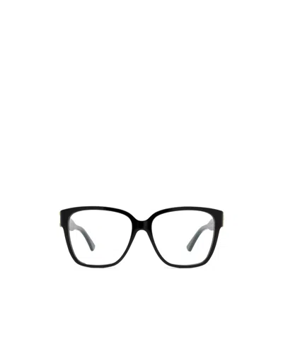 Cartier Rectangle Frame Glasses In Black