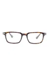 Cartier Rectangle-frame Glasses In Brown
