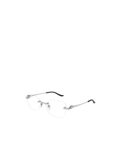 Cartier Rectangle-frame Glasses In White