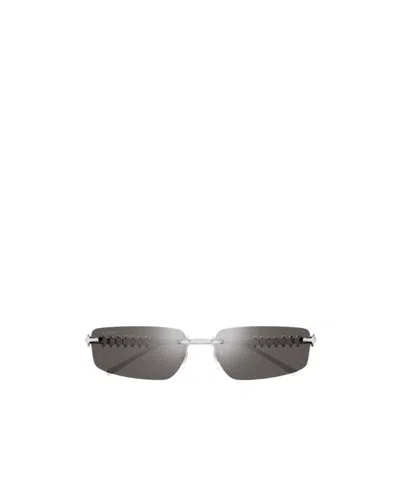 Cartier Frameless Sunglasses In Black