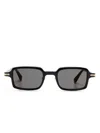 Cartier Rectangle-frame Sunglasses In Black