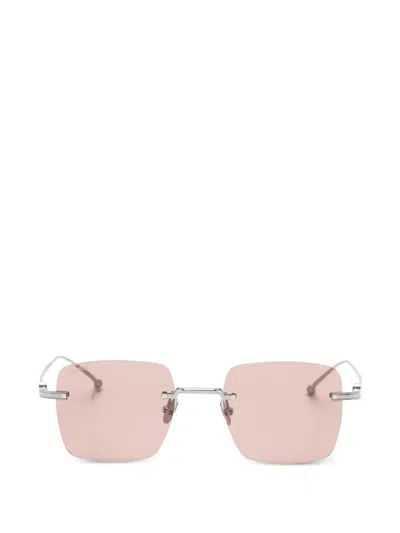 Cartier Rectangle-frame Sunglasses In Silver