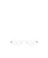 Cartier Rectangle Frameless Glasses In White
