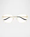 Cartier 57mm Rectangular Optical Glasses