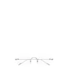 Cartier Rectangle Rimless Glasses In White
