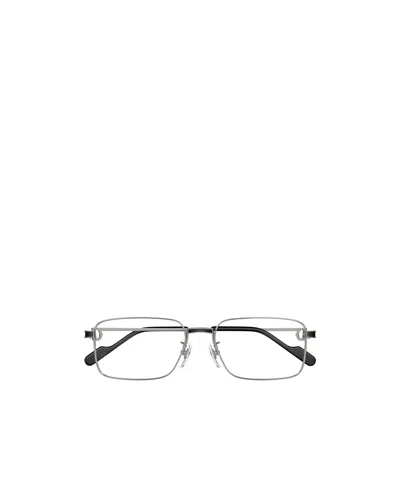 Cartier Rectangular Flat Mirror In Gray