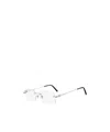 Cartier Rectangular Frame Glasses In White