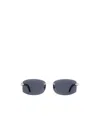 Cartier Rectangular Frame Sunglasses In Metallic