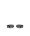 Cartier Rectangular Frame Sunglasses In Black