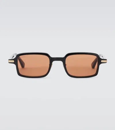 Cartier Rectangular Sunglasses In Black