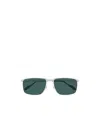 Cartier Rectangular Sunglasses In Green