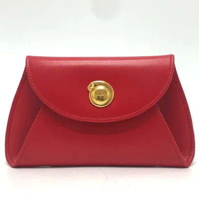 Pre-owned Cartier Red Color Coin Purse/coin Case ()