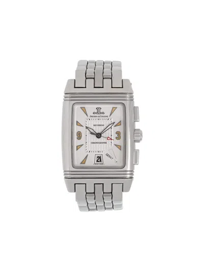 Pre-owned Cartier Reverso 43mm In White