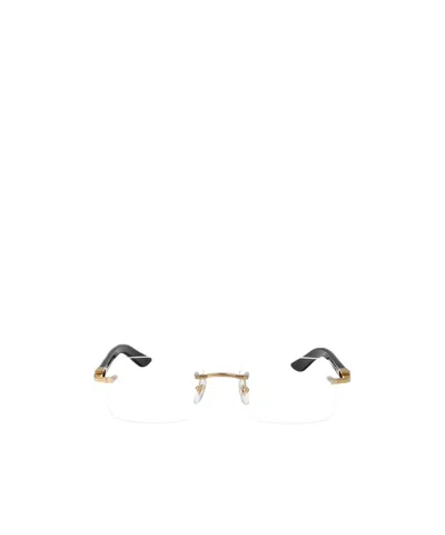 Cartier Rimless Flat Mirror In White