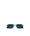 Cartier Ct0498s-004silver-silver-blue In Blue