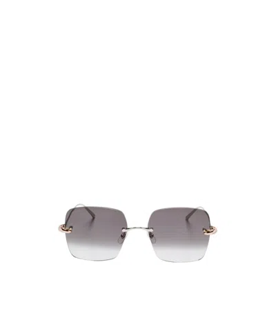CARTIER CARTIER SQUARE FRAME SUNGLASSES