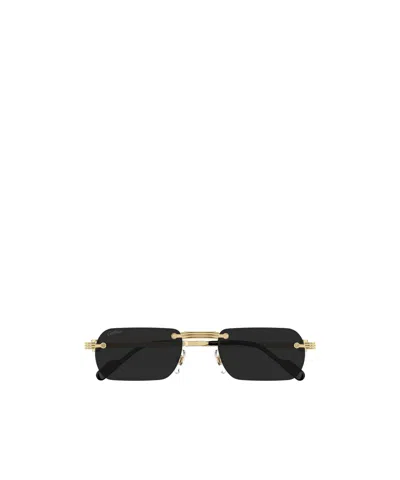 Cartier Ct 0499 Sunglasses In Green