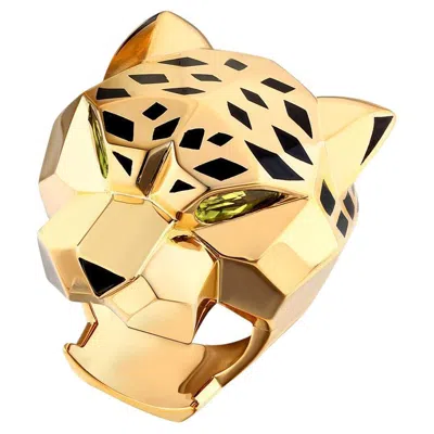 Pre-owned Cartier Ring  Panth�re De Yellow Gold