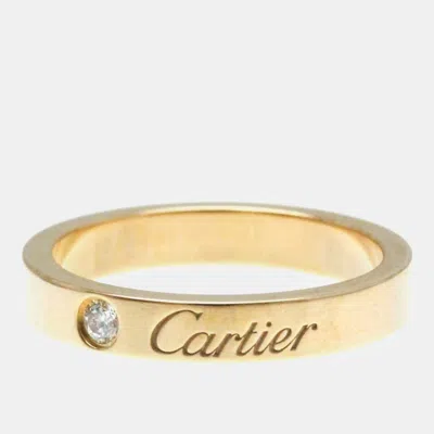 Pre-owned Cartier Ring Eu 48 In Gold