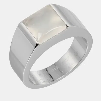 Pre-owned Cartier Ring Eu 52 In White