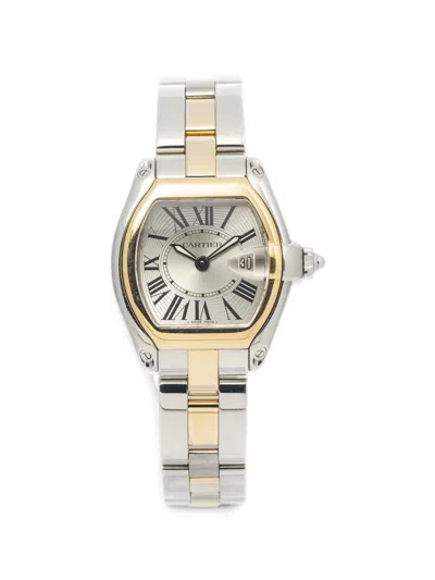 Pre-owned Cartier Roadster 30mm Watch In 银色