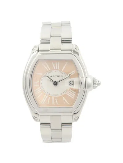 Pre-owned Cartier Roadster 32mm Watch In Neutral