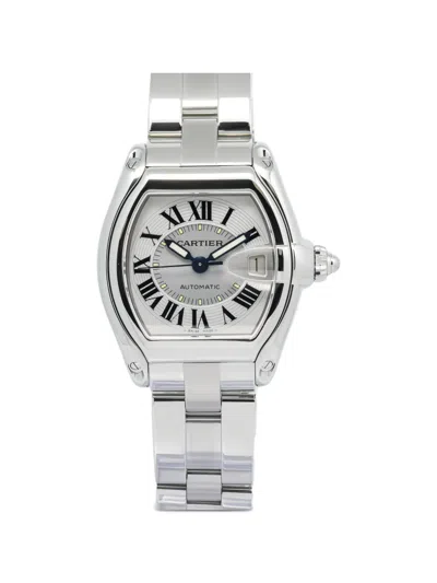 Pre-owned Cartier Roadster 37mm Silver Watch