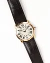 Cartier Ronde Louis  29mm Ref 2886 18k Rose Gold Watch In Black