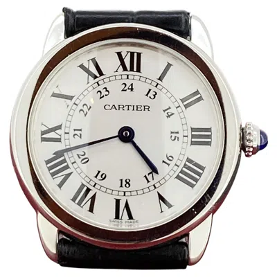 Pre-owned Cartier Ronde Solo De  Ref 2933 28mm Quartz Ladies' Watch C2020 In Multi