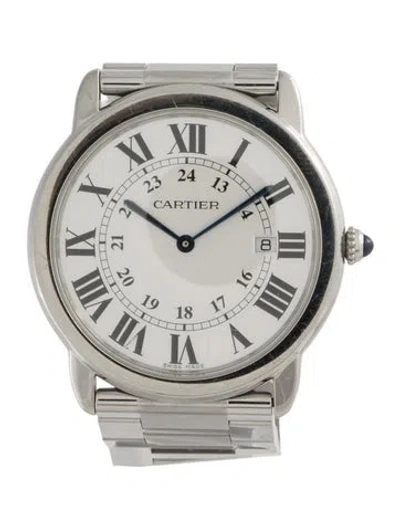 Pre-owned Cartier Ronde Solo De  Watch, 36mm In Multi