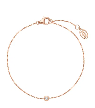 Cartier Rose Gold And Diamond  D'amour Bracelet