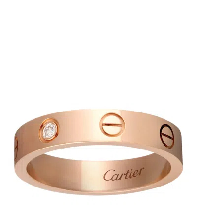 Cartier Rose Gold And Diamond Love Wedding Band