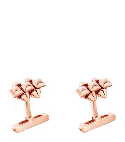 Cartier Rose Gold Clash De  Cufflinks