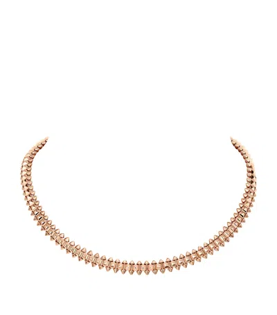 Cartier Rose Gold Clash De  Necklace