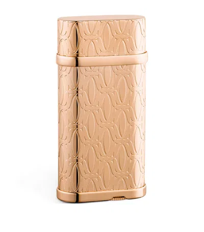 Cartier Rose Gold Double C De  Lighter