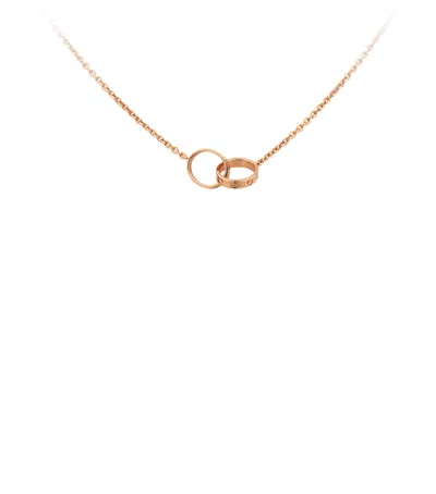 Cartier Rose Gold Love Necklace