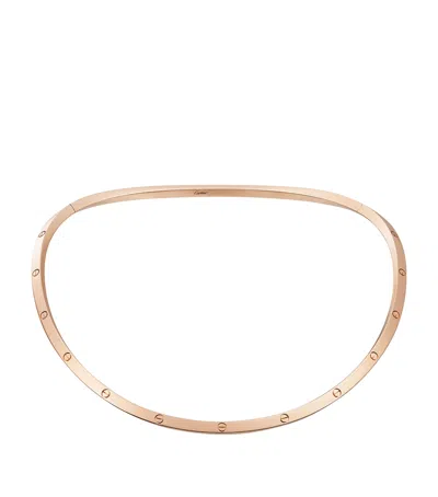 Cartier Womens Rose Gold Love 18ct Rose-gold Torque Necklace